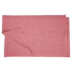Classic Solid Eco-Friendly Modern Textured Premium Cotton Traditional 2-Piece Absorbent Bath Mat Set With Sturdy Cotton Backing By Blue Nile Mills -Baxton Studio Store GUEST cc87a30c 2902 4669 b5ff 2ba9259c6ec5
