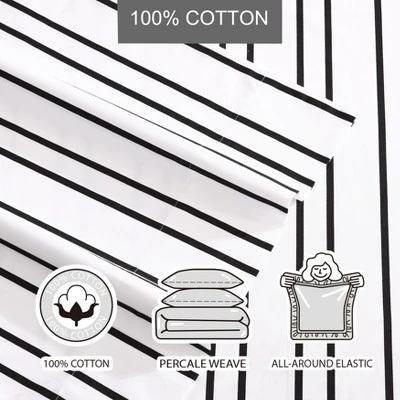 City Scene Percale Sheet Set 6 City Scene Percale Sheet Set - Image 4