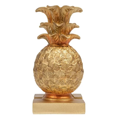 2pc Pineapple Bookend Set Bronze - Storied Home 14 2pc Pineapple Bookend Set Bronze - Storied Home - Image 12