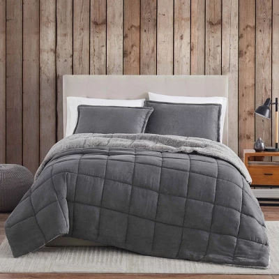 Sherwood Reversible Comforter Set - Eddie Bauer 3 Sherwood Reversible Comforter Set - Eddie Bauer