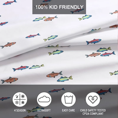 Eddie Bauer Ultra Soft Brushed Microfiber Kids/Toddler/Youth Sheet Collection 3 Eddie Bauer Ultra Soft Brushed Microfiber Kids/Toddler/Youth Sheet Collection