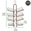 MDesign Steel Metal Bathroom/Shower Caddy Rack With Hooks And Baskets -Baxton Studio Store GUEST ce84cfca f058 464b a00c bb58a60c1b8c