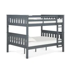 Full Over Full Petty Wood Bunk Bed With USB Port - Room & Joy 30 Full Over Full Petty Wood Bunk Bed With USB Port - Room & Joy -Baxton Studio Store GUEST ce8c55c8 760e 4f66 bad7 300f3794f8e7