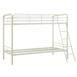 Twin Over Twin Evan Metal Bunk Bed - Room & Joy -Baxton Studio Store GUEST cf5f714b bef1 43cb aa42 7c138ba6b599