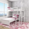 Max & Lily L-Shaped Twin Over Twin Bunk Bed -Baxton Studio Store GUEST cf9a507b 5b58 496e 916a dfb859deb096