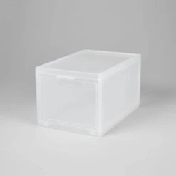 Small Stackable Bins Front Opening Clear Plastic - Brightroom™ -Baxton Studio Store GUEST d14984ec d883 4043 91a2 cad190d9ba3c