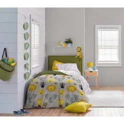 Saturday Park Safari Friends 100% Organic Cotton Bed Set -Baxton Studio Store GUEST d1d2ccd9 233a 4801 885b f98f02c508c3