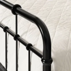 Vito Metal Complete Bed Pure Black - South Shore -Baxton Studio Store GUEST d2332e17 0727 44ef 914a 1b48fb473d9d