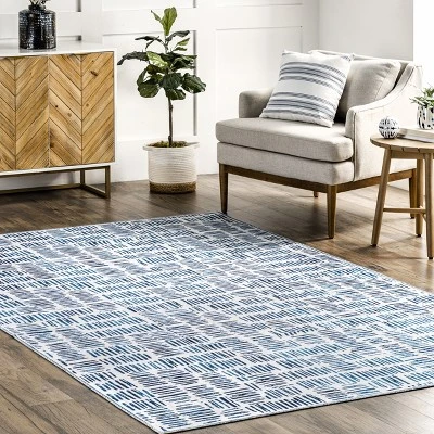 NuLOOM Mitzi Abstract Lines Machine Washable Area Rug 3 NuLOOM Mitzi Abstract Lines Machine Washable Area Rug