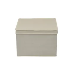 Household Essentials Set Of 2 Square Storage Boxes With Lids Cream Linen 10 Household Essentials Set Of 2 Square Storage Boxes With Lids Cream Linen -Baxton Studio Store GUEST d463655a 075c 4956 a7d2 531fe256592b