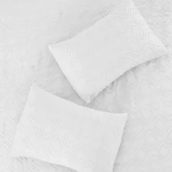 Modern Threads 3-Piece Clipped Jacquard Comforter Set. -Baxton Studio Store GUEST d4ae7ad0 b7ad 4402 9a06 d0f7918508dd