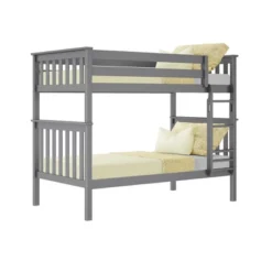 Max & Lily Twin Over Twin Bunk Bed -Baxton Studio Store GUEST d4e8be1c 7392 4e68 af47 a3b4dddbc7c3