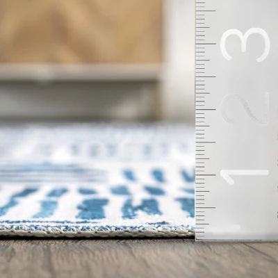 NuLOOM Mitzi Abstract Lines Machine Washable Area Rug 4 NuLOOM Mitzi Abstract Lines Machine Washable Area Rug - Image 2