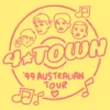 Junior's Turning Red 4*Town '99 Australian Tour Badge Racerback Tank Top -Baxton Studio Store GUEST d5aa9a6d 6d56 469e 845a a55185685d2f