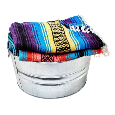 Behrens 15gal Galvanized Steel Round Tub Silver 3 Behrens 15gal Galvanized Steel Round Tub Silver