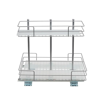 Household Essentials Double-Sided Pantry Organizer Nickel 7 Household Essentials Double-Sided Pantry Organizer Nickel - Image 5