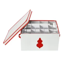 Household Essentials Ornament Storage Chest With 24 Pockets Green 20 Household Essentials Ornament Storage Chest With 24 Pockets Green -Baxton Studio Store GUEST d9c37347 c170 46ab be63 a46023918d70