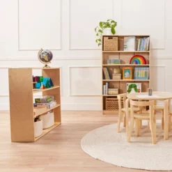 ECR4Kids Streamline 3-Shelf Storage Cabinet, 36in, Double-Sided -Baxton Studio Store GUEST d9e018c2 54e6 4b9b a893 e21b82ca5785