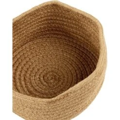 Juvale 2 Pack Round Hemp Rope Baskets, Decorative Woven Storage Basket Bins Hampers For Toy, Blanket - 2 Sizes, Brown -Baxton Studio Store GUEST dd044244 abe2 4221 a99b a648ae9ee408