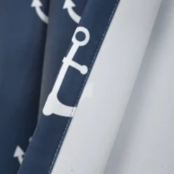 52"x63" Anchor Room Darkening Window Curtain Panels Navy - Lush Décor -Baxton Studio Store GUEST dd1dbcc1 082f 417c 9399 266a9c3a2a68