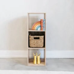 35.43" Piperton 3 Cube Organizer Natural - Signature Design By Ashley -Baxton Studio Store GUEST ddfecea9 0a68 4180 b4bb b657ff92a01b