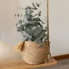 Brown Basket Woven Seagrass & Corn Husk By Foreside Home & Garden -Baxton Studio Store GUEST e0e2856f ddbc 4dae bb1d 617819fc0942