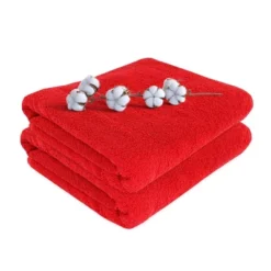 Sussexhome Solid Hotel-Quality Ultra-Absorbent 100% Natural Cotton Bath Sheet Towel For Bathroom - 40 X 80 Inches