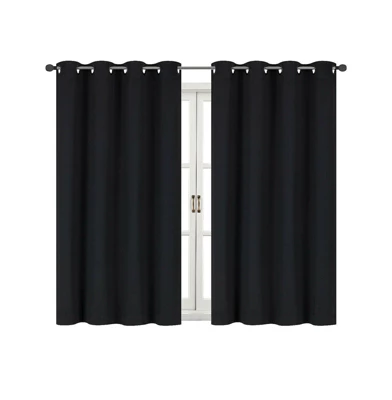 Kate Aurora 100% Thermal Room Darkening Bath & Kitchen Window Curtains 3 Kate Aurora 100% Thermal Room Darkening Bath & Kitchen Window Curtains