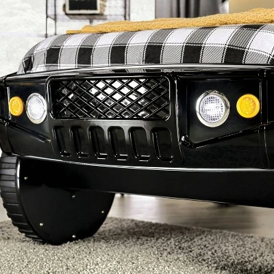 Twin Hemmer Speed Offroad Bed With Led Light Black - HOMES: Inside + Out 5 Twin Hemmer Speed Offroad Bed With Led Light Black - HOMES: Inside + Out - Image 3
