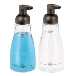 MDesign Round Refillable Foaming Hand Soap Dispenser Pump, 2 Pack 16 MDesign Round Refillable Foaming Hand Soap Dispenser Pump, 2 Pack -Baxton Studio Store GUEST e4ea9fcd e479 4ebf b31c e9fec3de9cda