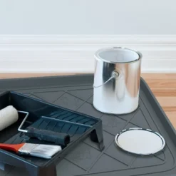 Fleming Supply All-Weather Small Boot Tray/Utility Mat - Gray -Baxton Studio Store GUEST e54e9afa 1aea 49ee b216 b327391438e0