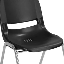 Emma And Oliver Ergonomic Shell Stack Chair - 16" Seat Daycare Home School -Baxton Studio Store GUEST e6446713 bf57 4ce5 a958 6778ff1250da
