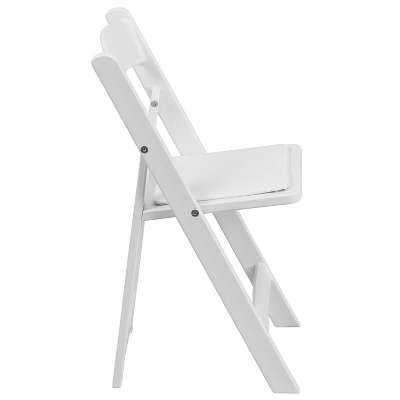 Emma And Oliver 2 Pack Kids White Resin Folding Event Party Chair With Vinyl Padded Seat 10 Emma And Oliver 2 Pack Kids White Resin Folding Event Party Chair With Vinyl Padded Seat - Image 8