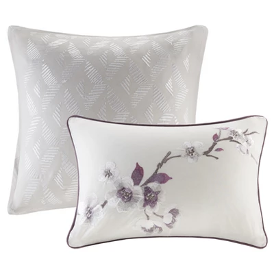 Sakura Cotton Duvet Cover Set 7pc 5 Sakura Cotton Duvet Cover Set 7pc - Image 3