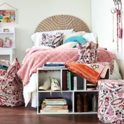 Vera Bradley Storage Bin With Lid -Baxton Studio Store GUEST ed3aa276 8168 4d85 9366 a800a6d236ff