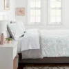 Floral Print Microfiber Reversible Comforter & Sheet Set Mint Green - Room Essentials™ -Baxton Studio Store GUEST ed44818f 266f 4351 9e2f 3334996b3dd9