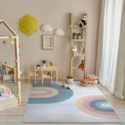 Well Woven Kaleidoscope Rainbow Pastel Apollo Kids Collection