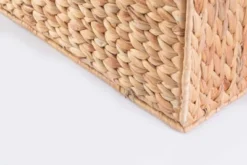 Vintiquewise Foldable Natural Water Hyacinth Storage Bin, Large -Baxton Studio Store GUEST ede617fc 248a 4749 b913 2585d37765b8