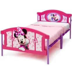 Twin Disney Minnie Mouse Plastic 3D Bed - Delta Children -Baxton Studio Store GUEST ee47be2a 3ae9 45a6 870f 3481fee05f54