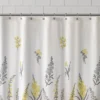 Snapdragon Floral Fabric Shower Curtain Yellow/Gray - Zenna Home -Baxton Studio Store GUEST f18fa5cb 0d6f 49ee 8a63 c28868266958