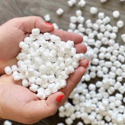 50 Liter Polystyrene Bean Refill For Crafts And Filler For Bean Bag Chairs White - ACEssentials 4 50 Liter Polystyrene Bean Refill For Crafts And Filler For Bean Bag Chairs White - ACEssentials - Image 2