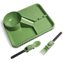 3pc Plastic Dinnerware Set - Dinneractive -Baxton Studio Store GUEST f5afdeee 4c78 41b9 b43d decd096f7e04