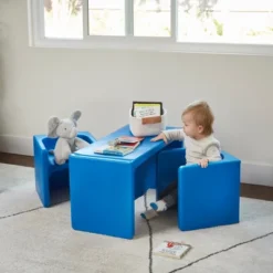 ECR4Kids Tri-Me Table & Chairs, Chair Set -Baxton Studio Store GUEST f76e7531 52ba 4e47 9971 53731b124f50