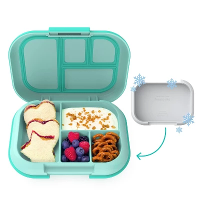 Bentgo Kids' Chill Lunch Box, Bento-Style Solution, 4 Compartments & Removable Ice Pack 11 Bentgo Kids' Chill Lunch Box, Bento-Style Solution, 4 Compartments & Removable Ice Pack - Image 9