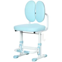 Qaba Ergonomic Kids Desk Chair With Thick Cushioning & Height Adjustment, Kids Computer Chair, Childrens Chair, Kids Office Chair & Study Chair 11 Qaba Ergonomic Kids Desk Chair With Thick Cushioning & Height Adjustment, Kids Computer Chair, Childrens Chair, Kids Office Chair & Study Chair -Baxton Studio Store GUEST f7de3385 7f31 4589 abc0 444f6e01fef4