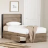 Arlen Mates Bed And Headboard Set Weathered Oak - South Shore -Baxton Studio Store GUEST f84b33c1 5092 4e6c 98df dc34e3fdea98
