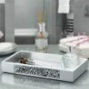 Creative Scents Silver Mosaic Bathroom Tray -Baxton Studio Store GUEST f8df7d55 aa35 4b09 b026 f1ba5d253d13