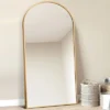 Rhea Arched Full Length Mirror 71"x31", Large Floor Mirror With Stand Or Leaning Against Wall For Bedroom - The Pop Home -Baxton Studio Store GUEST fba3e402 ec92 42af bf02 75cde94b6a2c