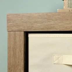 Stow Away 8 Cube Organizer Lintel Oak - Sauder -Baxton Studio Store GUEST fd31a948 9e36 4cff 9d68 9ac7b1025911