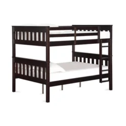 Full Over Full Petty Wood Bunk Bed With USB Port - Room & Joy 29 Full Over Full Petty Wood Bunk Bed With USB Port - Room & Joy -Baxton Studio Store GUEST fd47ade4 6de8 4304 a006 0a99a741881a